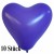 Herzluftballons, Mini-Herzballons 10 Stück, Lila
