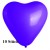 Herzluftballons, Mini, 8-12 cm, 10 Stück, Lila
