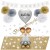 Deko-Set mit Luftballons zur lesbischen Hochzeit, Hochzeitspaar Mrs & Mrs