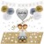 Deko-Set mit Luftballons zur lesbischen Hochzeit, Hochzeitspaar Mrs & Mrs