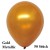 Luftballons, 40x36 cm, Gold-Metallic-Rundballons