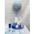 Partydeko-Set zum 10. Geburtstag in Blau und Silber, Happy Birthday