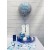 Partydeko-Set zum 11. Geburtstag in Blau und Silber, Happy Birthday