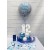 Partydeko-Set zum 12. Geburtstag in Blau und Silber, Happy Birthday