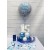 Partydeko-Set zum 15. Geburtstag in Blau und Silber, Happy Birthday