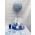 Partydeko-Set zum 28. Geburtstag in Blau uns Silber, Happy Birthday