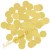 Konfetti Punkte, Gold, seidenmatt, 2 cm, 15 Gramm