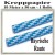 Krepppapier, Bayrisches Muster, 10 Meter x 50 cm, schwer entflammbar