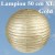 Lampion, 50 cm, Gold, XL