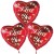 Liebesgrüße mit I Love You Luftballons aus Folie