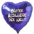 Bester Kollege der Welt! Blauer Herzluftballon aus Folie mit Ballongas-Helium