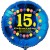 Luftballon aus Folie mit Helium, 15. Geburtstag, Balloons