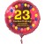 Luftballon aus Folie mit Helium, 23. Geburtstag, Balloons