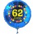 Luftballon aus Folie mit Helium, 62. Geburtstag, Balloons