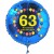 Luftballon aus Folie mit Helium, 63. Geburtstag, Balloons