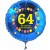 Luftballon aus Folie mit Helium, 64. Geburtstag, Balloons