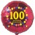 Luftballon aus Folie mit Helium, 100. Geburtstag, Balloons