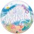 Happy Birthday Meerjungfrauen Party, Bubble Luftballon (mit Helium)