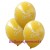 Danke, Motiv-Luftballons, Gelb, 3 Stück