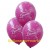 Danke, Motiv-Luftballons, Pink, 3 Stück