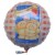 Happy Birthday, You are 18, Luftballon aus Folie, Geburtstagsballon zum 18. (ohne Helium)