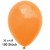 Luftballons, Latex 30 cm Ø, 100 Stück / Mandarin - Gute Qualität