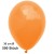 Luftballons, Latex 30 cm Ø, 500 Stück / Mandarin - Gute Qualität