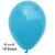 Luftballons, Latex 30 cm Ø, 10 Stück / Türkis - Gute Qualität