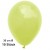Luftballons, Latex 30 cm Ø, 10 Stück / Zitronen-Gelb - Gute Qualität