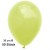 Luftballons, Latex 30 cm Ø, 50 Stück / Zitronen-Gelb - Gute Qualität