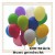 Luftballons, Latex 23 cm Ø, 100 Stück / Bunt gemischt - Gute Qualität