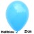 Luftballons, Latex 23 cm Ø, 50 Stück / Hellblau - Gute Qualität