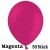 Luftballons, Latex 23 cm Ø, 50 Stück / Magenta - Gute Qualität
