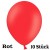 Luftballons, Latex 23 cm Ø, 10 Stück / Rot - Gute Qualität