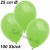 Luftballons 25 cm Ø, Apfelgrün, 100 Stück