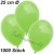 Luftballons 25 cm Ø, Apfelgrün, 1000 Stück
