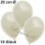 Luftballons 25 cm Ø, Elfenbein, 10 Stück