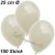 Luftballons 25 cm Ø, Elfenbein, 100 Stück