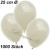 Luftballons 25 cm Ø, Elfenbein, 1000 Stück