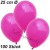 Luftballons 25 cm Ø, Fuchsia, 100 Stück