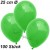 Luftballons 25 cm Ø, Grün, 100 Stück