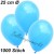 Luftballons 25 cm Ø, Himmelblau, 1000 Stück