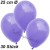 Luftballons 25 cm Ø, Lila, 30 Stück, 3 x 10