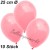 Luftballons 25 cm Ø, Neon Pink, 10 Stück