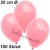 Luftballons 25 cm Ø, Neon Pink, 100 Stück