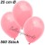 Luftballons 25 cm Ø, Neon Pink, 500 Stück