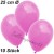 Luftballons 25 cm Ø, Pink, 10 Stück