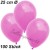 Luftballons 25 cm Ø, Pink, 100 Stück