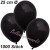 Luftballons 25 cm Ø, Schwarz, 1000 Stück