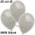 Luftballons 25 cm Ø, Silbergrau, 5000 Stück
